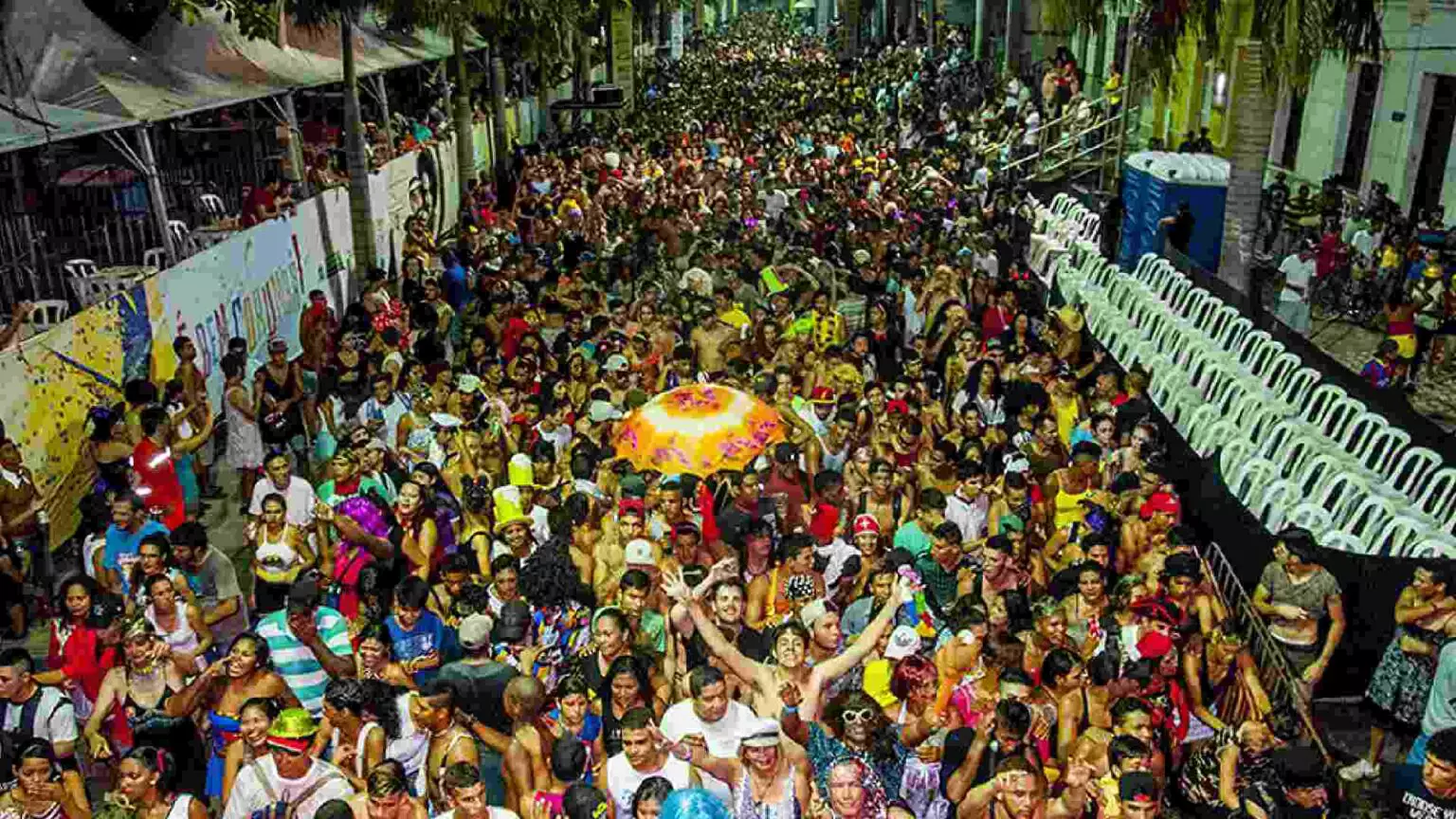 Carnaval em Corumbá. (Reprodução, Fundação da Cultura de MS)