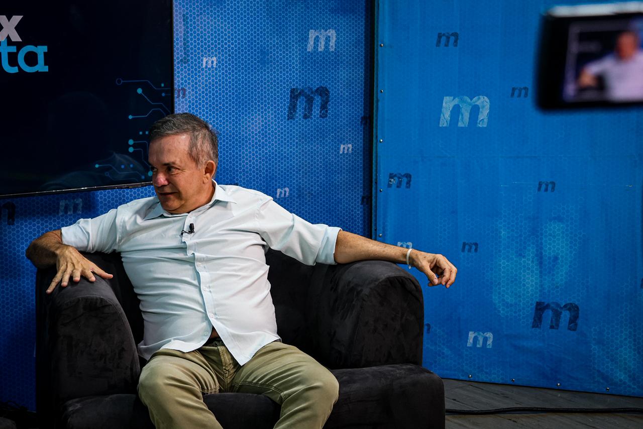 O deputado federal Vander Loubet concedeu entrevista ao Jornal Midiamax. (Pietra Dorneles, Jornal Midiamax)
