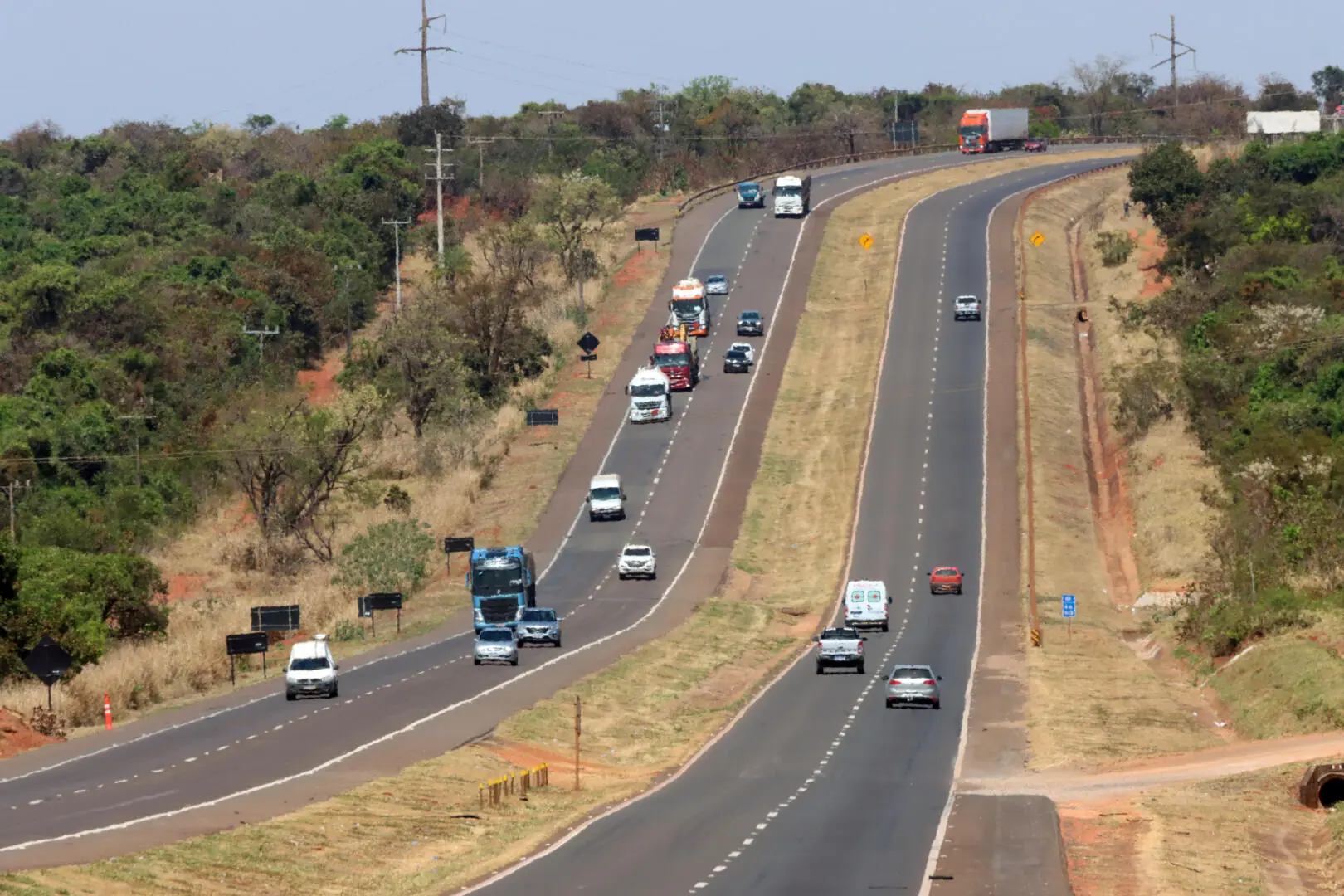 BR-163. (Foto: Divulgação/Motiva Pantanal)