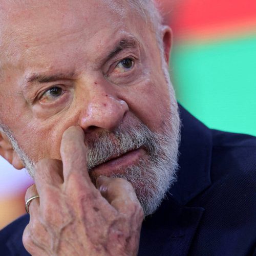 Presidente Lula (PT) durante evento no Palácio do Planalto - Adriano Machado - 08.out.2025/Reuters
