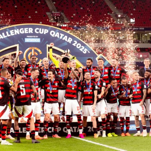 Flamengo conquistou o título da Challenger Cup (Foto: Adriano Fontes/Flamengo)