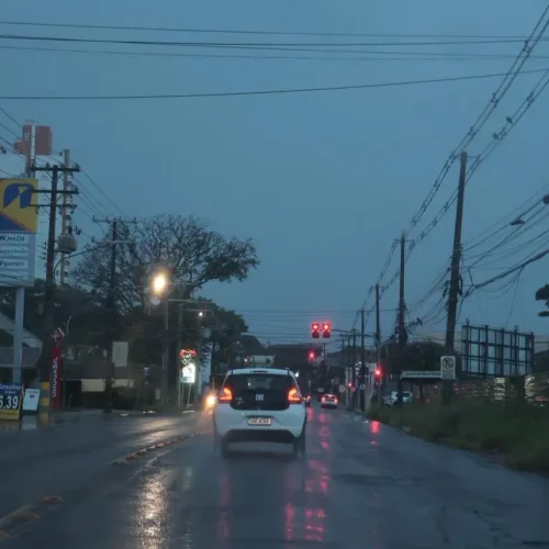 Tempo de chuva em MS. (Foto: Pietra Dorneles, Jornal Midiamax)