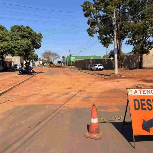 Entregas de obras no Nova Lima. (Foto: Liana Feitosa, Jornal Midiamax)