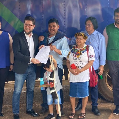 Prefeitura firma acordo para construção de 91 casas destinadas à comunidade indígena Água Funda