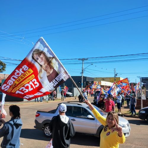 Sandra Maria intensifica agenda de campanha por cidades de Mato Grosso do Sul