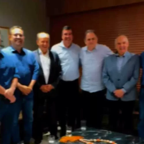 Lideranças do MDB e PSDB se reuniram na última quarta-feira (29). (Reprodução Redes Sociais)