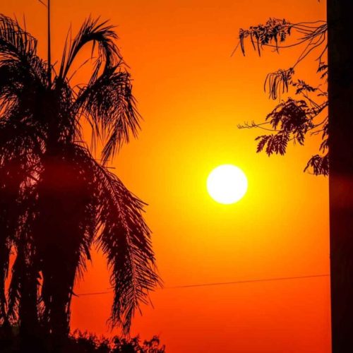 Calorão em Campo Grande. (Henrique Arakaki, Arquivo Midiamax)