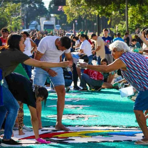 Tapetes de Corpus Christi (Helder Carvalho, Midiamax)