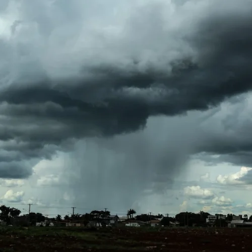 O Inmet instituiu avisos de tempestade para o Estado. (Foto: Henrique Arakaki, Jornal Midiamax)