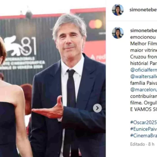 Brasil levou o Oscar de Melhor Filme Internacional. (Reprodução Redes Sociais)