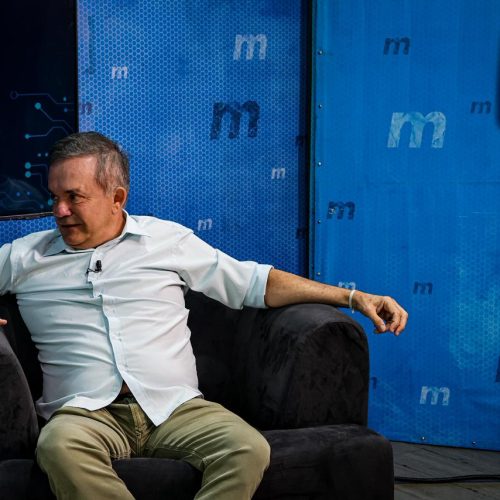 O deputado federal Vander Loubet concedeu entrevista ao Jornal Midiamax. (Pietra Dorneles, Jornal Midiamax)