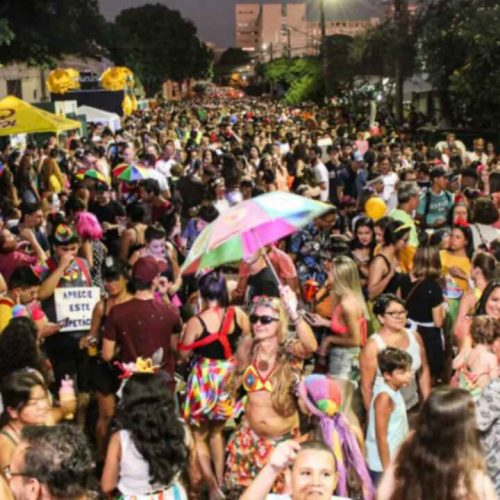 Carnaval com calor e chuva. (Daniel Reino/ Fundação de Cultura de MS)