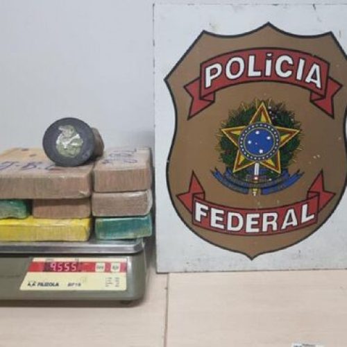Paciente levava sete tabletes de droga para Campo Grande - Crédito: Reprodução PF