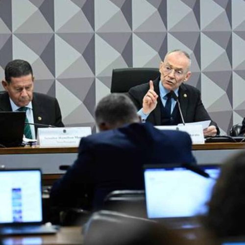 Instalação da CPI do Crime Organizado. (Foto: Andressa Anholete/Agência Senado)