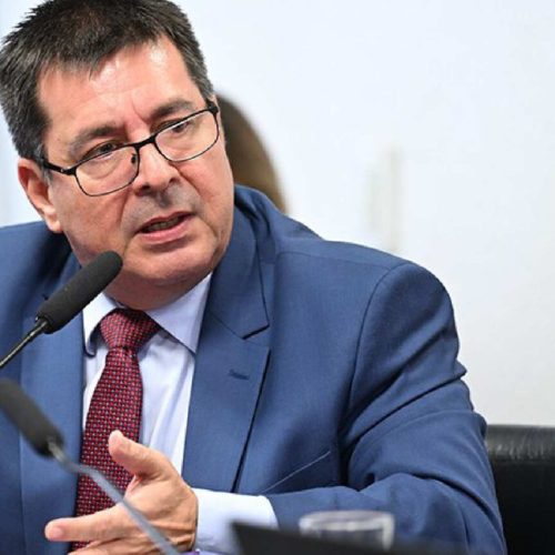 Diretor da PF, Leandro Almada da Costa. (Foto: Geraldo Magela, Agência Senado)