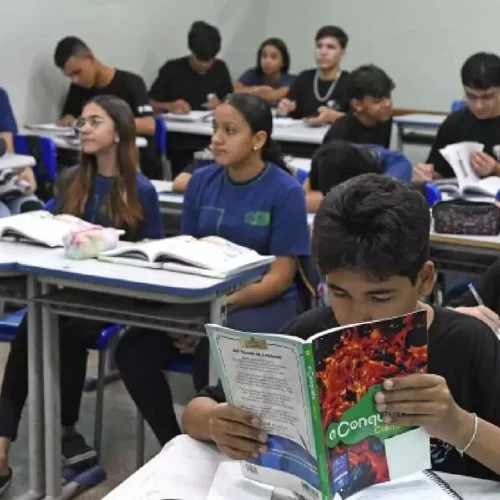 Estudantes da Rede Estadual (Divulgação)