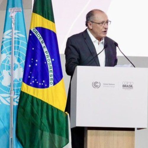Alckmin defende ação climática guiada por ciência e solidariedade