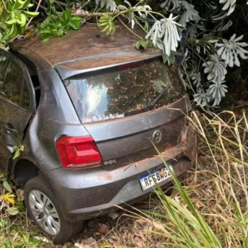 Veículo em que estava a vítima (Da Hora Bataguassu)