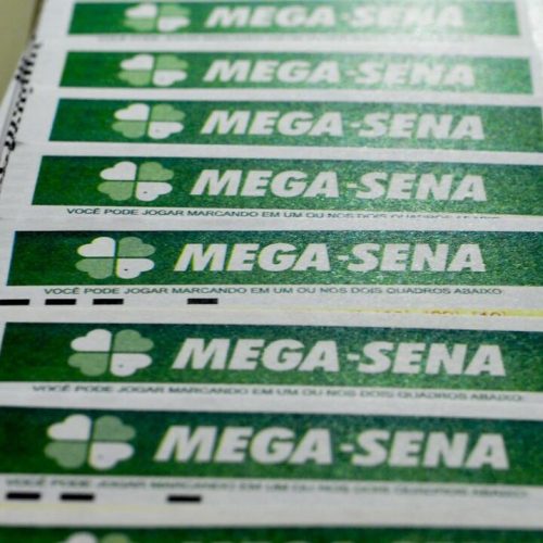 Bilhetes de aposta da Mega-Sena (Foto: Agência Brasil)