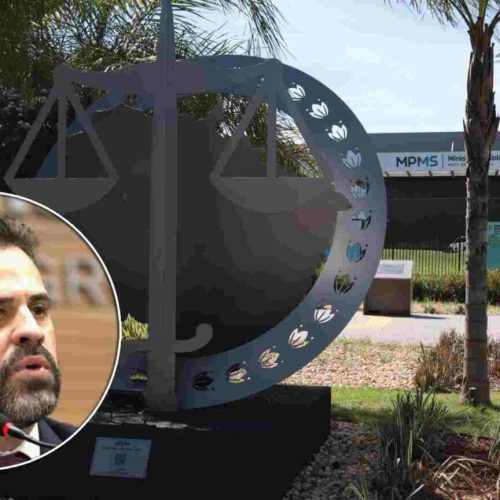 Sob o comando de Romão Júnior – detalhe –, MPMS foi pressionado em denúncia no 'Conselhão'. (Madu Livramento, Jornal Midiamax / Divulgação, MPMS [detalhe PGJ])