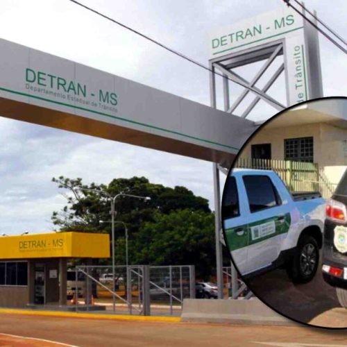Operação Miríade, da Polícia Civil, contra fraudes no Detran-MS. (Divulgação)