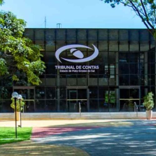 Sede do TCE-MS, no Parque dos Poderes. (Divulgação)