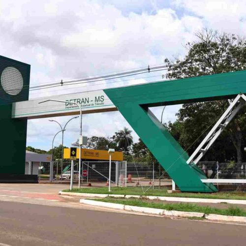 Sede do Detran-MS. (Madu Livramento, Jornal Midiamax)