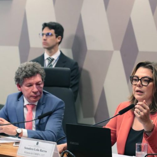 A senadora Leira Barros, relatora da MP, é favorável ao texto. (Foto: Bruno Spada/Câmara dos Deputados)