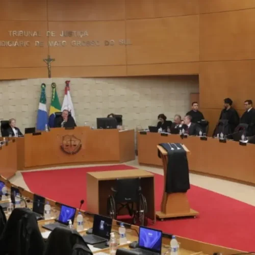 Órgão Especial do Tribunal de Justiça de Mato Grosso do Sul. (Reprodução)