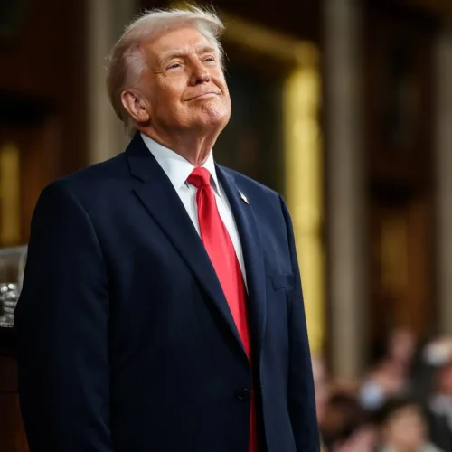 Presidente dos Estados Unidos, Donald Trump. (Daniel Torok/Casa Branca)