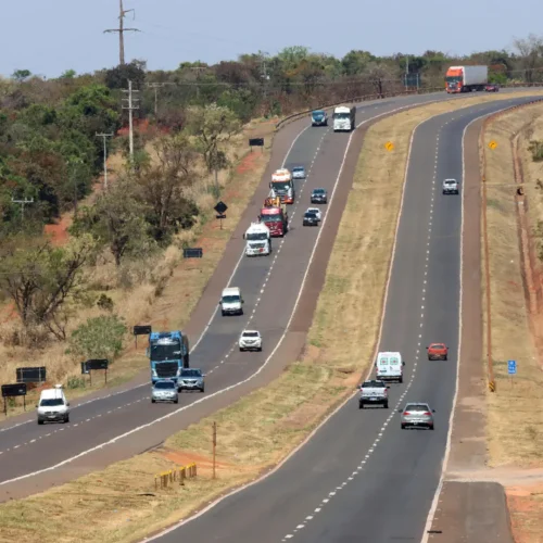 BR-163. (Foto: Divulgação/Motiva Pantanal)