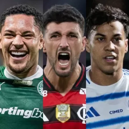 Clássicos, confronto direto e mais: as tabelas de Fla, Palmeiras e Cruzeiro