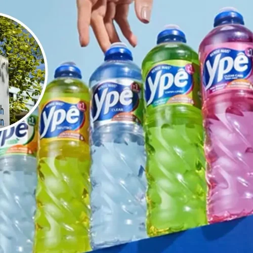 Bactéria nos produtos Ypê é resistente a antibióticos. (Fotos: Reprodução/Montagem)